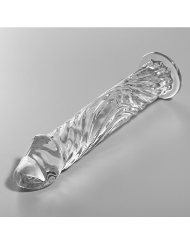 NEBULA SERIES BY IBIZA MODELO 12 DILDO CRISTAL TRANSPARENTE 17 CM O 35 CM