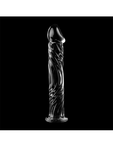 NEBULA SERIES BY IBIZA MODELO 12 DILDO CRISTAL TRANSPARENTE 17 CM O 35 CM