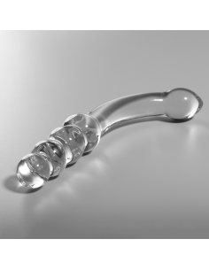NEBULA SERIES BY IBIZA MODELO 14 DILDO CRISTAL TRANSPARENTE 185 CM O 3 CM 2