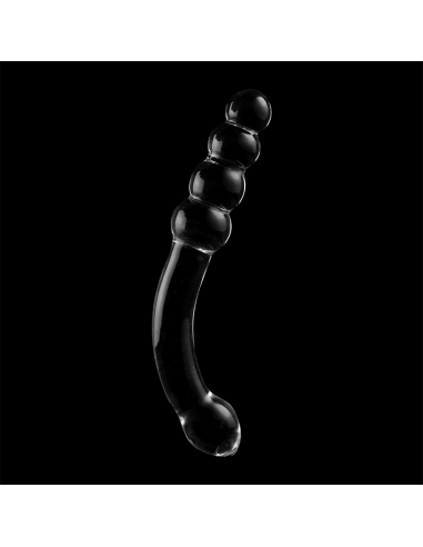 NEBULA SERIES BY IBIZA MODELO 14 DILDO CRISTAL TRANSPARENTE 185 CM O 3 CM