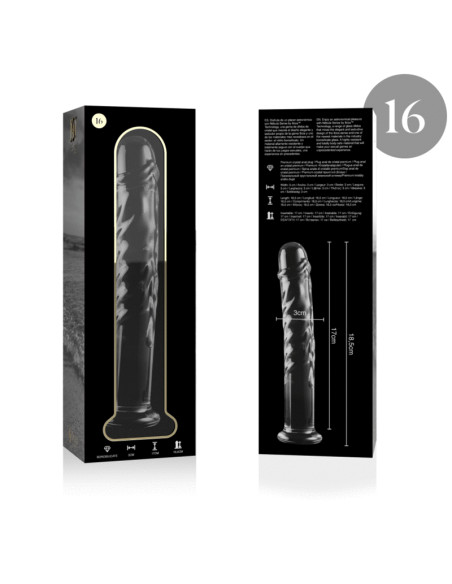 NEBULA SERIES BY IBIZA MODELO 16 DILDO CRISTAL TRANSPARENTE 185 CM O 3 CM NEBULA SERIES BY IBIZA MODELO 16 DILDO CRISTAL TRANSPARENTE 185 CM O 3 CM