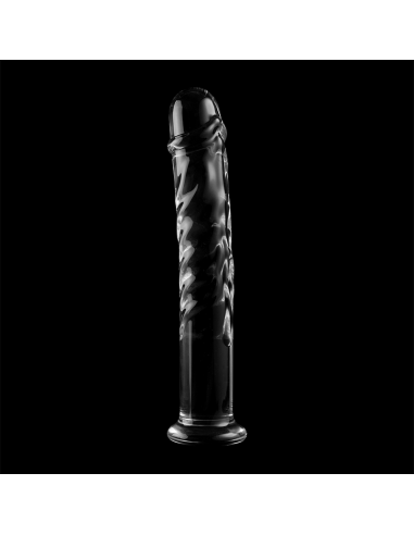 NEBULA SERIES BY IBIZA MODELO 16 DILDO CRISTAL TRANSPARENTE 185 CM O 3 CM