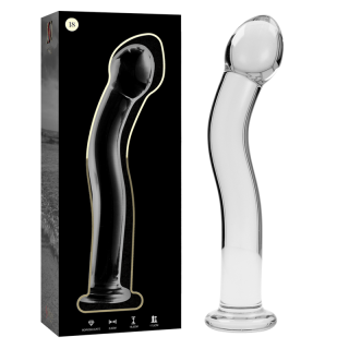NEBULA SERIES BY IBIZA MODELO 18 DILDO CRISTAL TRANSPARENTE 185 CM O 35 CM