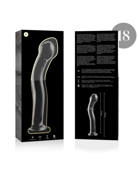 NEBULA SERIES BY IBIZA MODELO 18 DILDO CRISTAL TRANSPARENTE 185 CM O 35 CM NEBULA SERIES BY IBIZA MODELO 18 DILDO CRISTAL TRANSPARENTE 185 CM O 35 CM