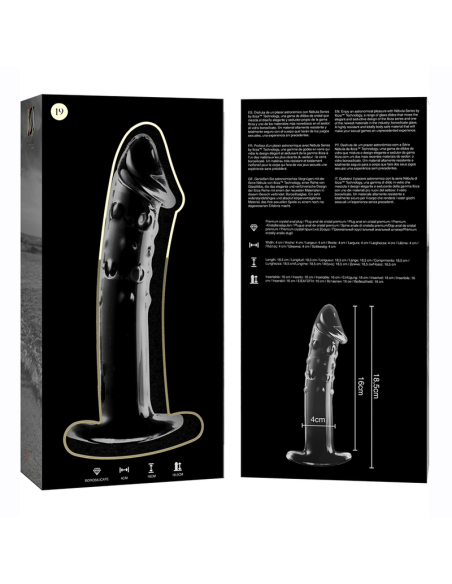 NEBULA SERIES BY IBIZA MODELO 19 DILDO CRISTAL TRANSPARENTE 185 CM O 4 CM NEBULA SERIES BY IBIZA MODELO 19 DILDO CRISTAL TRANSPARENTE 185 CM O 4 CM