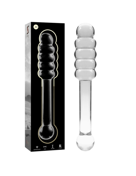 NEBULA SERIES BY IBIZA MODELO 20 DILDO CRISTAL TRANSPARENTE 205 CM O 3 CM NEBULA SERIES BY IBIZA MODELO 20 DILDO CRISTAL TRANSPARENTE 205 CM O 3 CM
