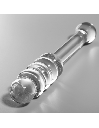 NEBULA SERIES BY IBIZA MODELO 20 DILDO CRISTAL TRANSPARENTE 205 CM O 3 CM