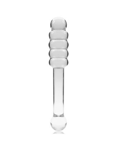 NEBULA SERIES BY IBIZA MODELO 20 DILDO CRISTAL TRANSPARENTE 205 CM O 3 CM