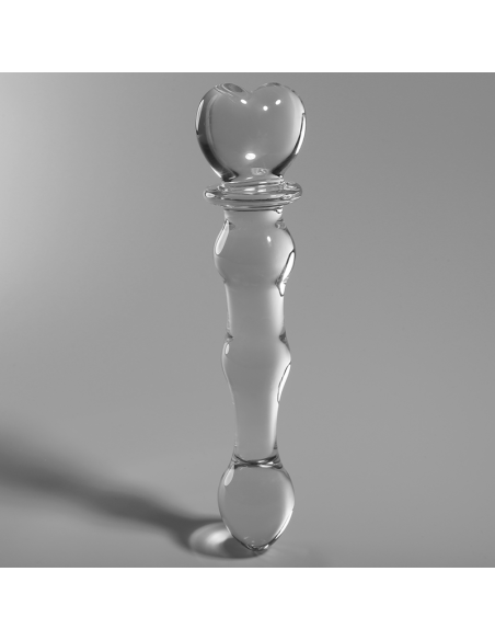 NEBULA SERIES BY IBIZA MODELO 21 DILDO CRISTAL TRANSPARENTE 205 CM O 35 CM