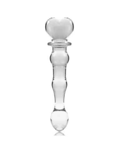 NEBULA SERIES BY IBIZA MODELO 21 DILDO CRISTAL TRANSPARENTE 205 CM O 35 CM
