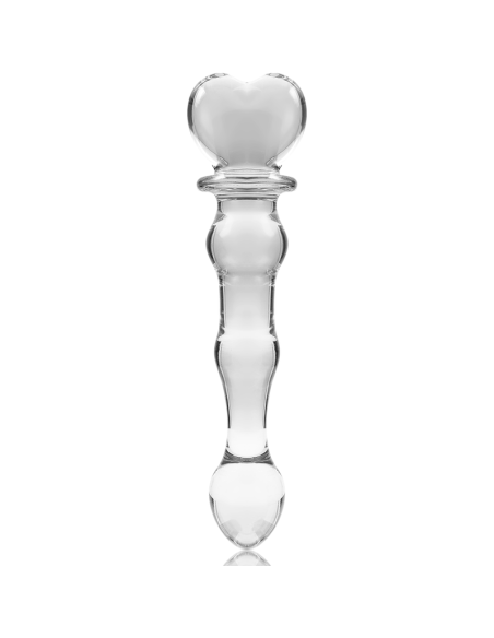 NEBULA SERIES BY IBIZA MODELO 21 DILDO CRISTAL TRANSPARENTE 205 CM O 35 CM