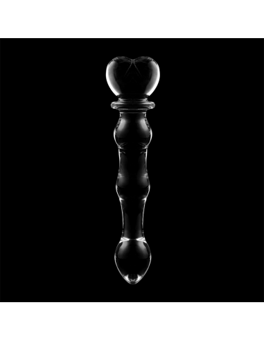 NEBULA SERIES BY IBIZA MODELO 21 DILDO CRISTAL TRANSPARENTE 205 CM O 35 CM