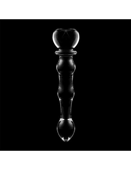 NEBULA SERIES BY IBIZA MODELO 21 DILDO CRISTAL TRANSPARENTE 205 CM O 35 CM