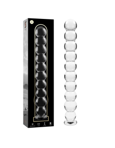 NEBULA SERIES BY IBIZA MODELO 22 DILDO CRISTAL TRANSPARENTE 215 CM O 25 CM