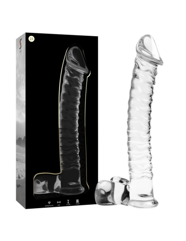 NEBULA SERIES BY IBIZA MODELO 23 DILDO CRISTAL TRANSPARENTE 215 CM O 4 CM
