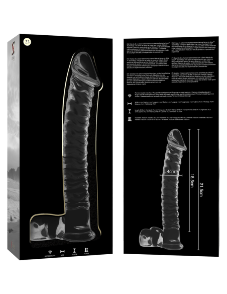 NEBULA SERIES BY IBIZA MODELO 23 DILDO CRISTAL TRANSPARENTE 215 CM O 4 CM NEBULA SERIES BY IBIZA MODELO 23 DILDO CRISTAL TRANSPARENTE 215 CM O 4 CM