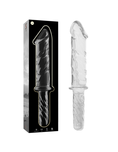 NEBULA SERIES BY IBIZA MODELO 24 DILDO CRISTAL TRANSPARENTE 285 CM O 5 CM