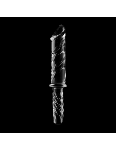NEBULA SERIES BY IBIZA MODELO 24 DILDO CRISTAL TRANSPARENTE 285 CM O 5 CM