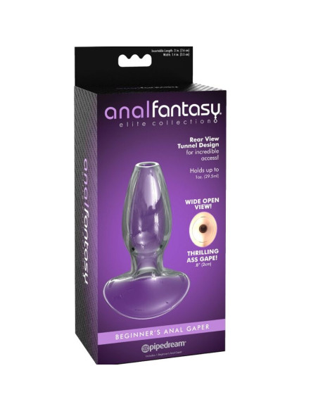 ANAL FANTASY ELITE COLLECTION DILATADOR ANAL GAPER PARA PRINCIPIANTES CRISTAL TALLA S ANAL FANTASY ELITE COLLECTION DILATADOR ANAL GAPER PARA PRINCIPIANTES CRISTAL TALLA S