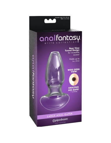 ANAL FANTASY ELITE COLLECTION DILATADOR ANAL GAPER CRISTAL TALLA M