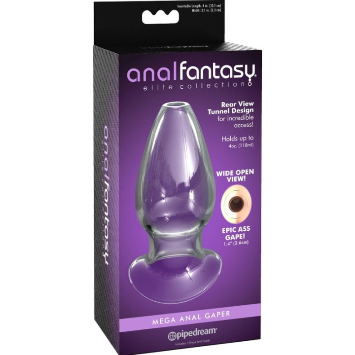 ANAL FANTASY ELITE COLLECTION DILATADOR ANAL GAPER CRISTAL TALLA L