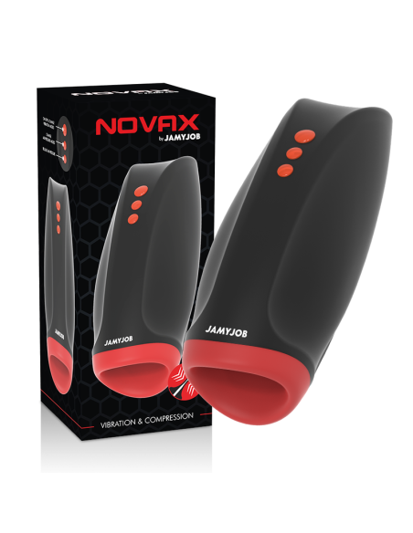 JAMYJOB NOVAX MASTURBADOR CON VIBRACIAN Y COMPRESIAN
