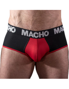 MACHO MS26N SLIP NEGRO ROJO S