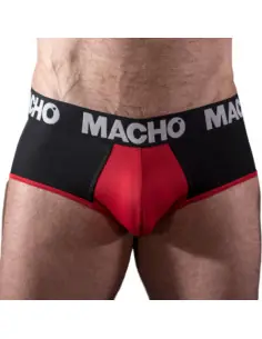 MACHO MS26N SLIP NEGRO ROJO S