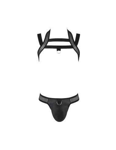 PASSION 043 SET JACOB NEGRO L XL