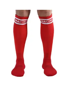 MACHO CALCETINES LARGOS TALLA UNICA ROJO 2