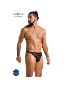 PASSION 034 SLIP OPEN LUKE NEGRO L XL