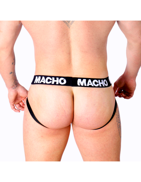 MACHO MX25NC JOCK CUERO NEGRO MACHO MX25NC JOCK CUERO NEGRO