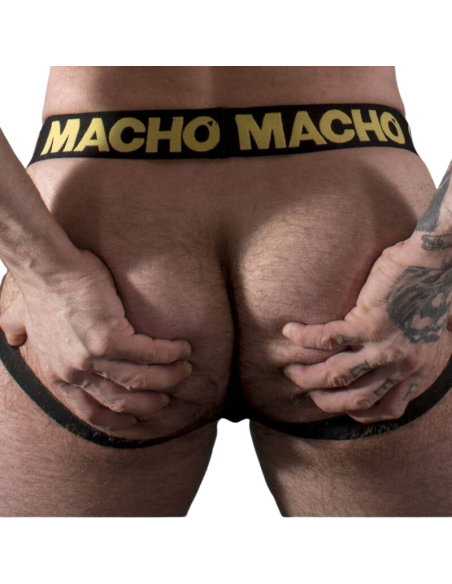 MACHO MX25AC JOCK CUERO AMARILLO S MACHO MX25AC JOCK CUERO AMARILLO S