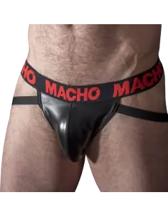 MACHO MX25RC JOCK CUERO ROJO XL