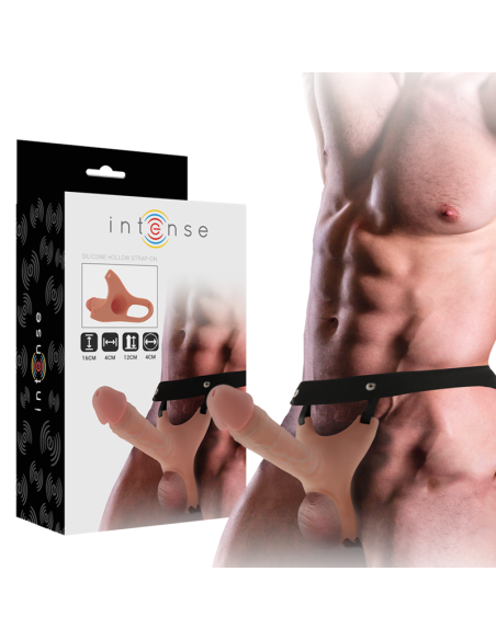 INTENSE ARNAS HUECO CON DILDO SILICONA 16 X 35 CM