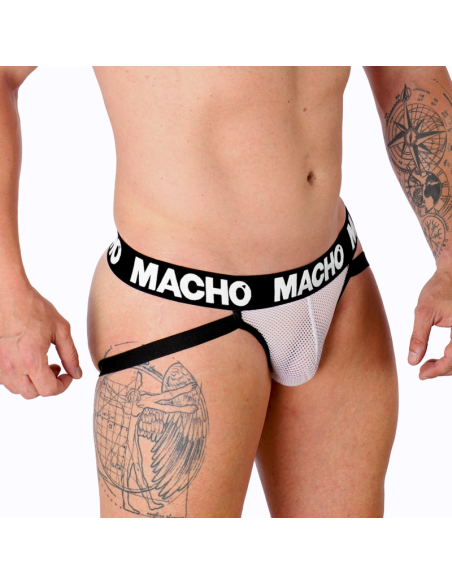 MACHO MX26X1 JOCK REJILLA BLANCO S MACHO MX26X1 JOCK REJILLA BLANCO S