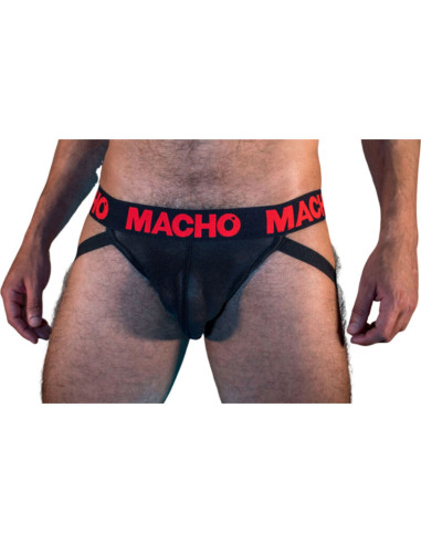 MACHO MX26X2 JOCK NEGRO ROJO XL