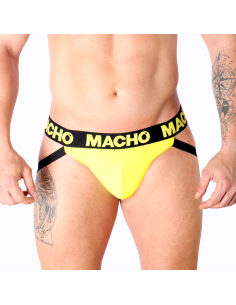 MACHO MX25A JOCK AMARILLO LYCRA S