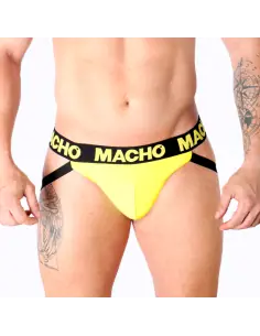 MACHO MX25A JOCK AMARILLO LYCRA S