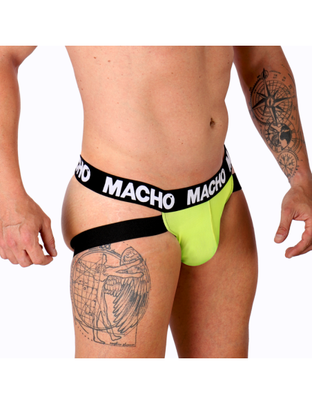 MACHO MX28FA JOCK VERDE FLUOR S MACHO MX28FA JOCK VERDE FLUOR S
