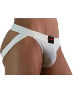 BURN 007 JOCK LYCRA BLANCO S