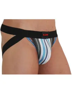 BURN 009 JOCK MULTICOLOR NEGRO S
