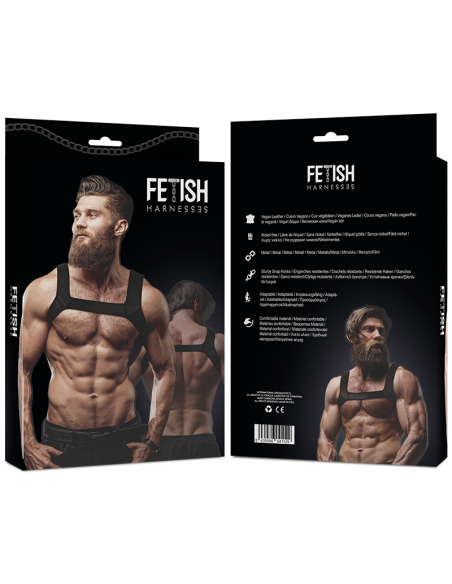 FETISH SUBMISSIVE ATTITUDE ARNES NEOPRENO PECHO HOMBRE TALLA L FETISH SUBMISSIVE ATTITUDE ARNES NEOPRENO PECHO HOMBRE TALLA L
