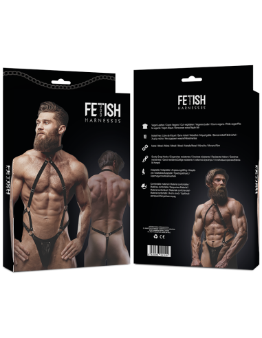 FETISH SUBMISSIVE ATTITUDE ARNES ECOPIEL JOCK STRAP HOMBRE