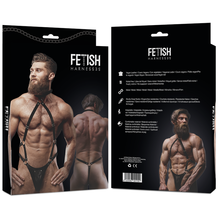 FETISH SUBMISSIVE ATTITUDE ARNES ECOPIEL JOCK STRAP HOMBRE