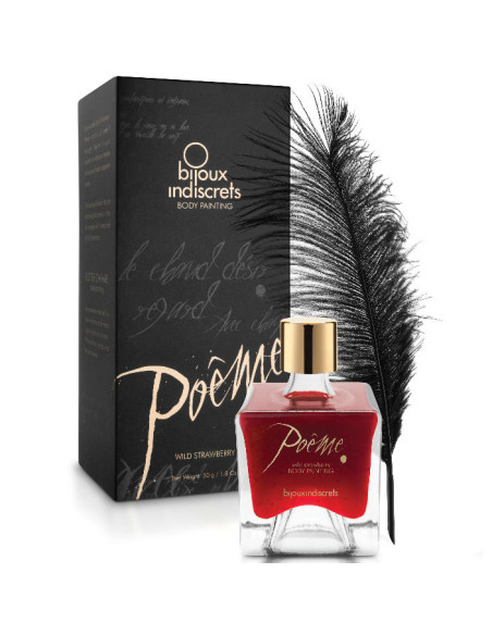 BIJOUX POEME PINTURA COMESTIBLE FRESA SILVESTRE 50 GR