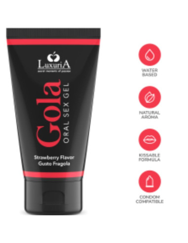 INTIMATELINE LUXURIA GOLA GEL ORAL FRESA 50 ML