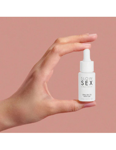 BIJOUX SLOW SEX ACEITE SEXO ORAL CON CBD 15 ML