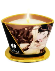 SHUNGA MINI CARESS BY CANDELIGHT VELA MASAJE CHOCOLATE 170 ML