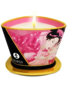 SHUNGA MINI CARESS BY CANDELIGHT VELA MASAJE ROSAS AFRODISIACAS 170 ML